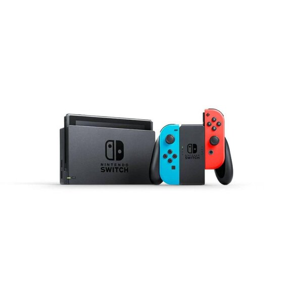 NIB Nintendo Switch 32G Console in Neon Blue & Neon Red - Picture 2 of 8